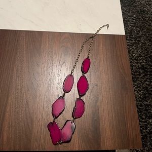 Gorgeous fuchsia costume jewelry!•••necklace